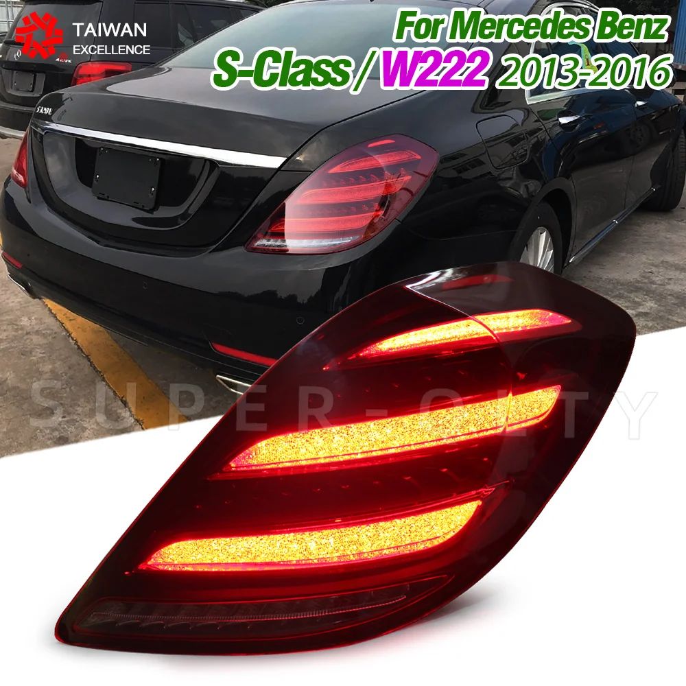 

Eagle eye For Mercedes Benz W222 S Class 2013-2017 Taillight Rear Light Upgrade Led Taillights 2 pcs