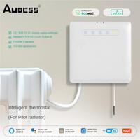 Tuya Zigbee/WiFi Thermostat Remote Control Timing Energy Saving Heater Temperature Control Support ECOWATT Alexa Google Home