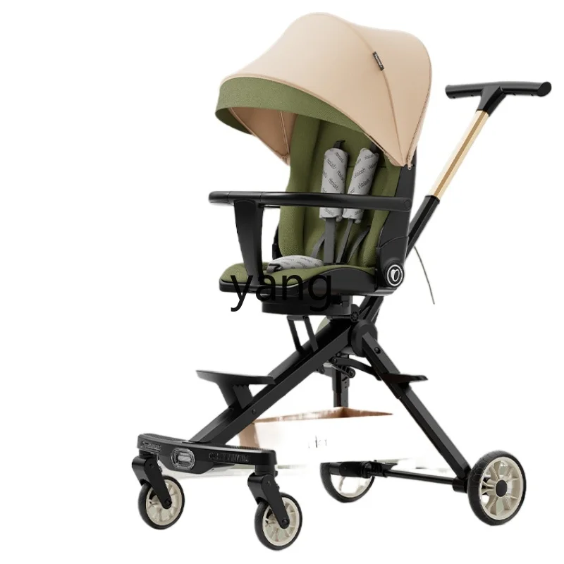 

CX High Landscape Baby Stroller Baby Walking Tool Lightweight Foldable Sitting and Lying Baby