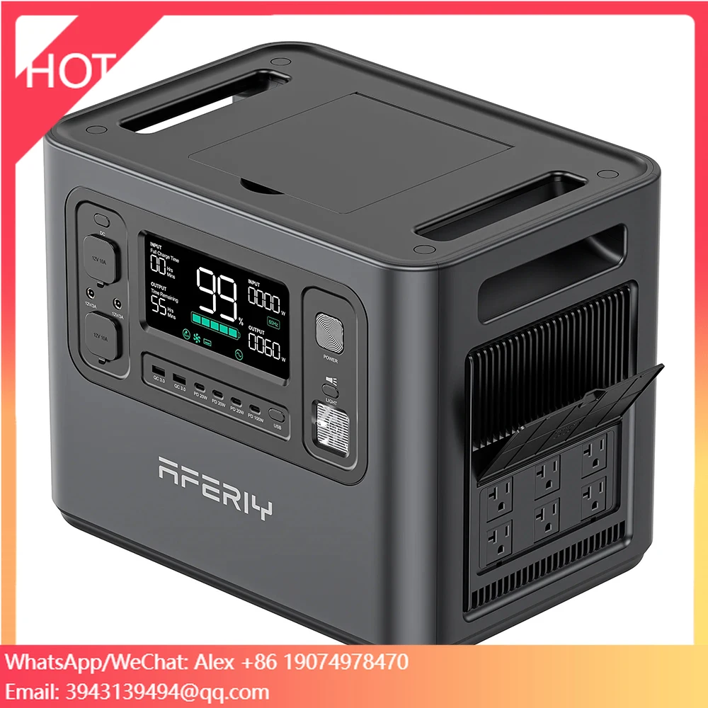 

AF-P210 With APP Summer Hot Selling Customized Solar Portable Power Station Battery Portable Power Supply