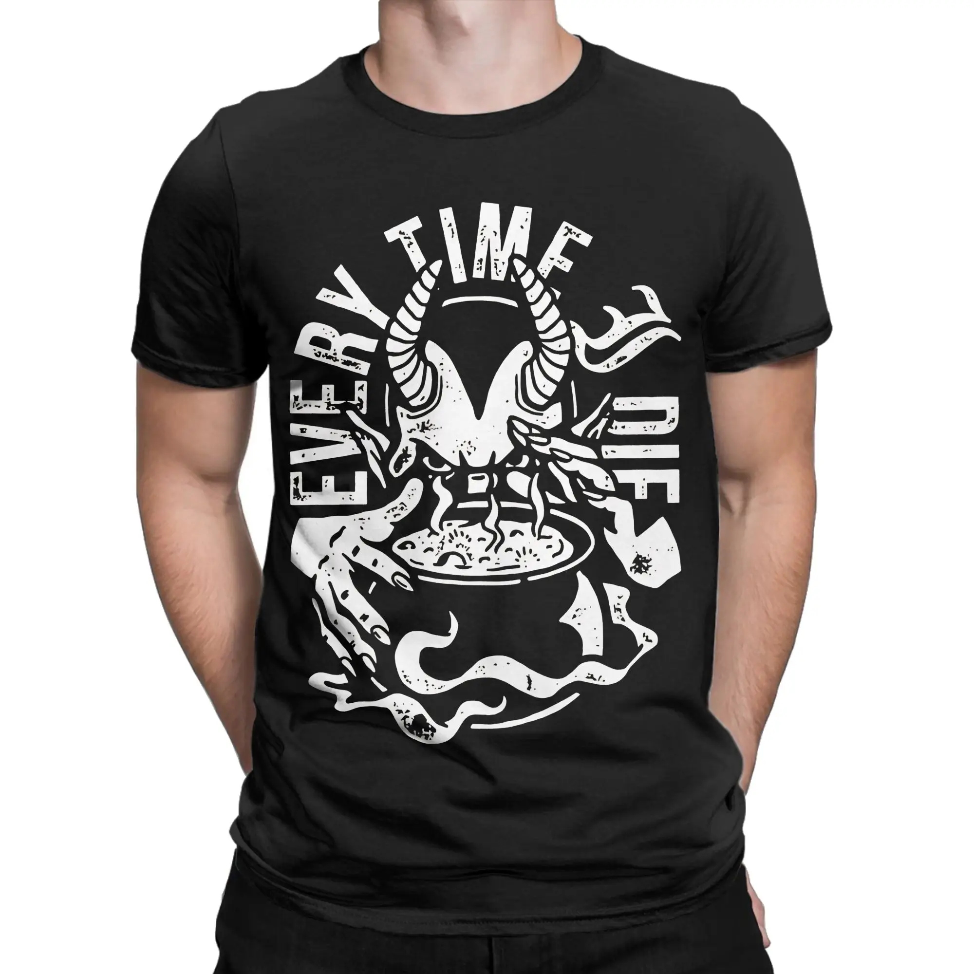 Men Women T-Shirts Every Time I Die Novelty Pure Cotton Tees Short Sleeve Metalcore Music T Shirt O Neck Clothes 4XL 5XL