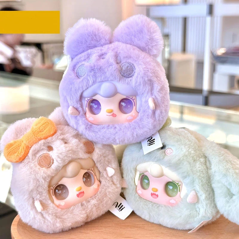 

Yooki Blind Box Plush Rabbit Series Vinyl Doll Bag Charm Desk Ornament Home Decoration Ideal Gift For Women Adult Collection
