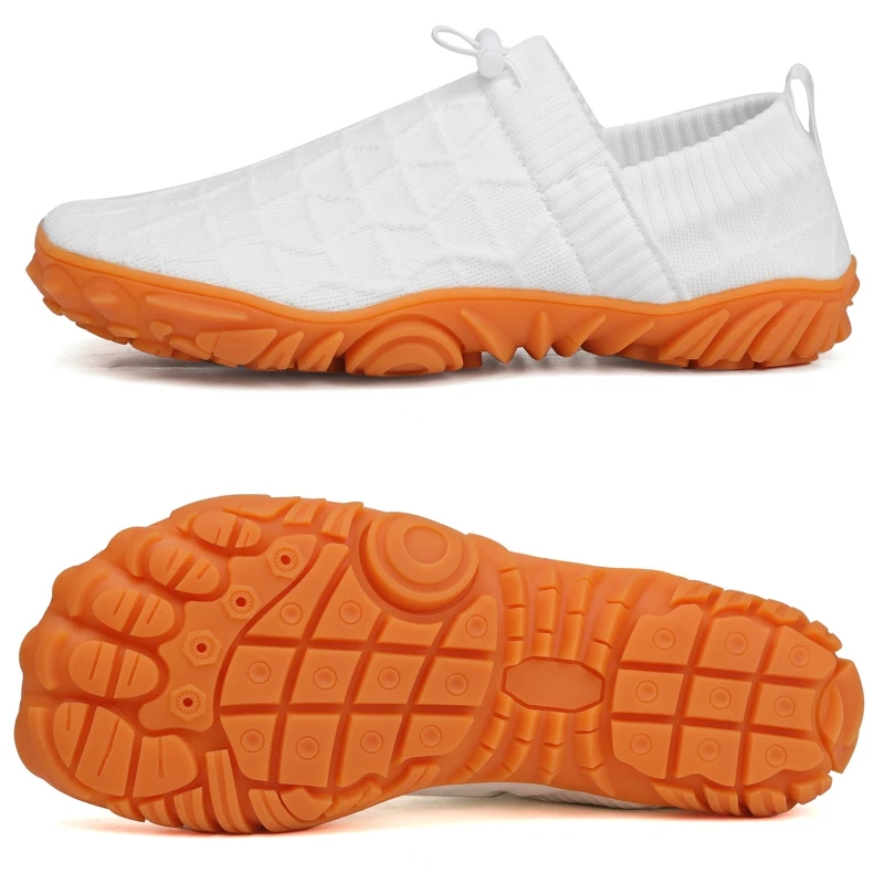Zapatos sin cordones descalzos para mujer y hombre, zapatos cómodos minimalistas antideslizantes para caminar, zapatillas para correr al aire libre y playa, agua