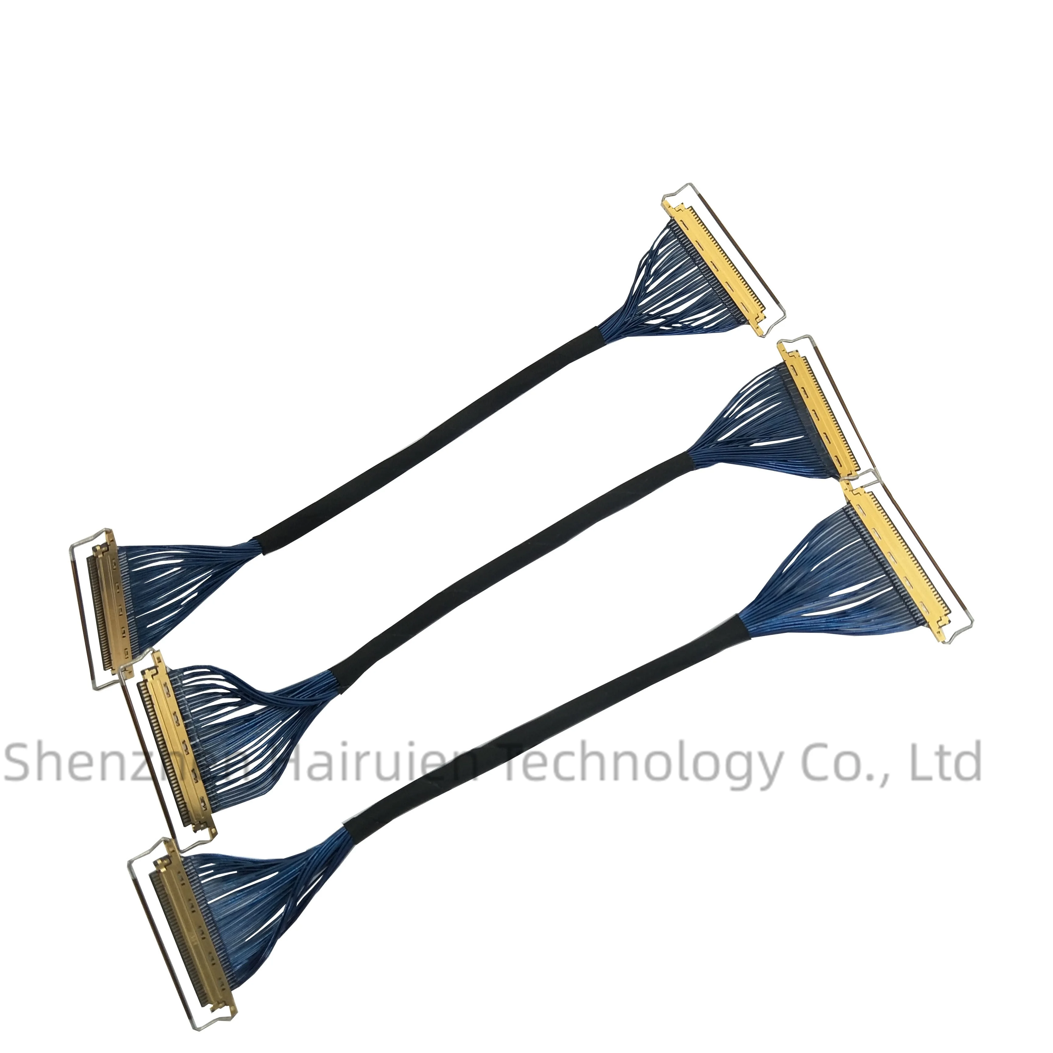 NEW EDP Screen Cable 0.5mm Dual connector 4K coaxial cable I-PEX 20454 40Pin