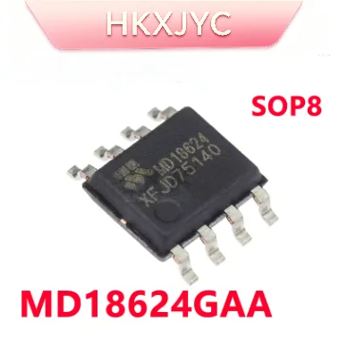 10/PCS New MD18624 MD18624GAA SOP8 Gate-side driver chip In Stock