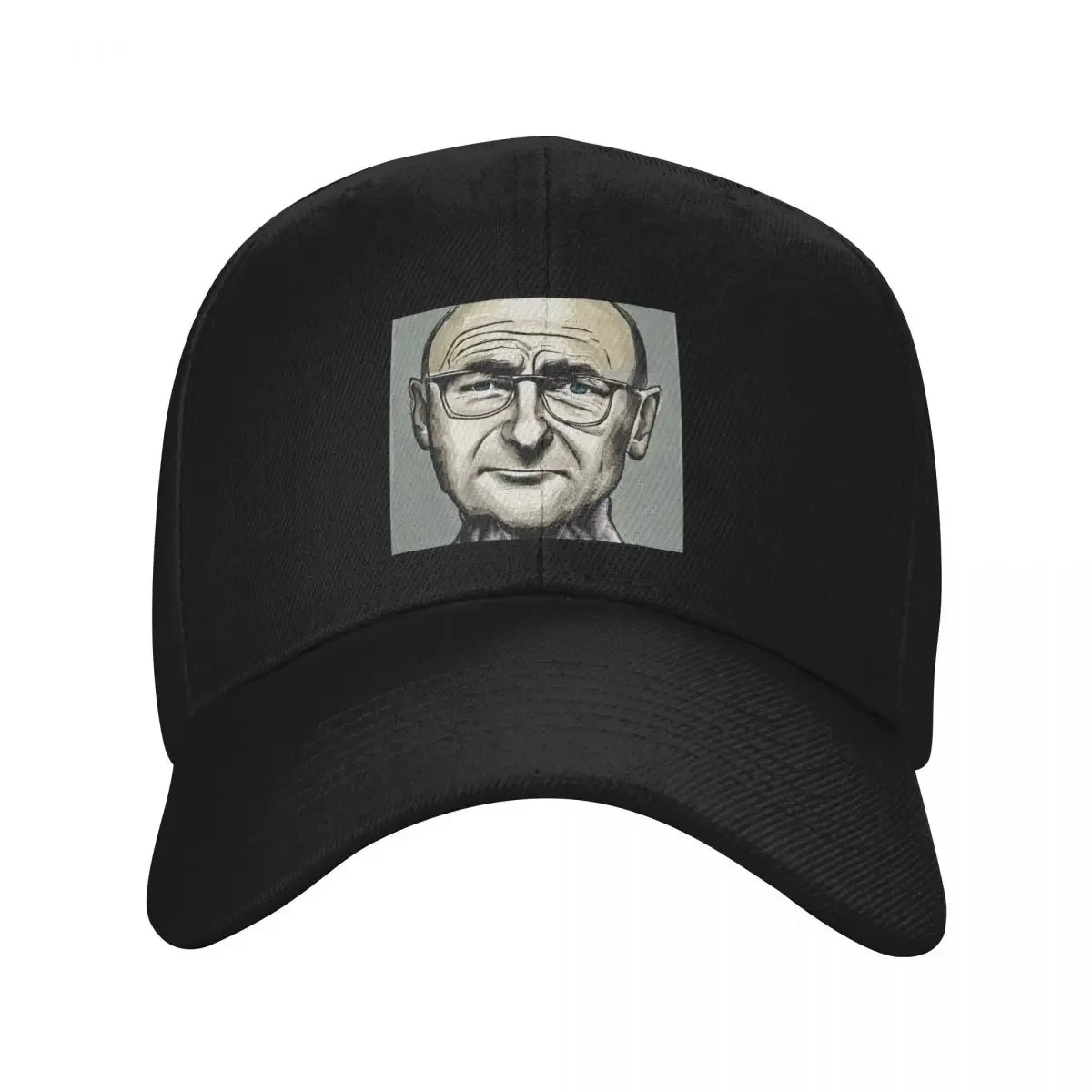 sketch of Phil Collins face Baseball Cap hats on offer Luxury Hat New Hat sailor cap for men Men Caps Women's