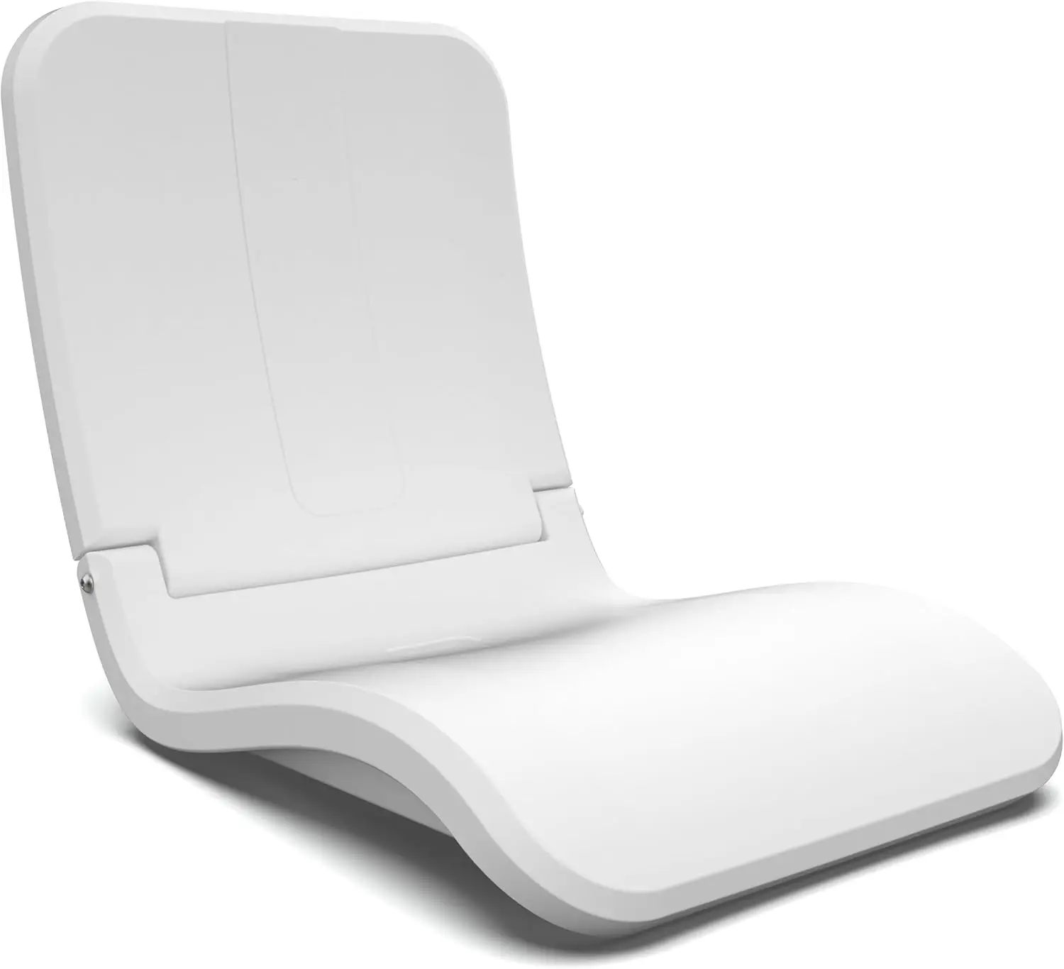 

Foldable Poolside Chair for Adults - Portable Beach Stadium Seat with Back Support