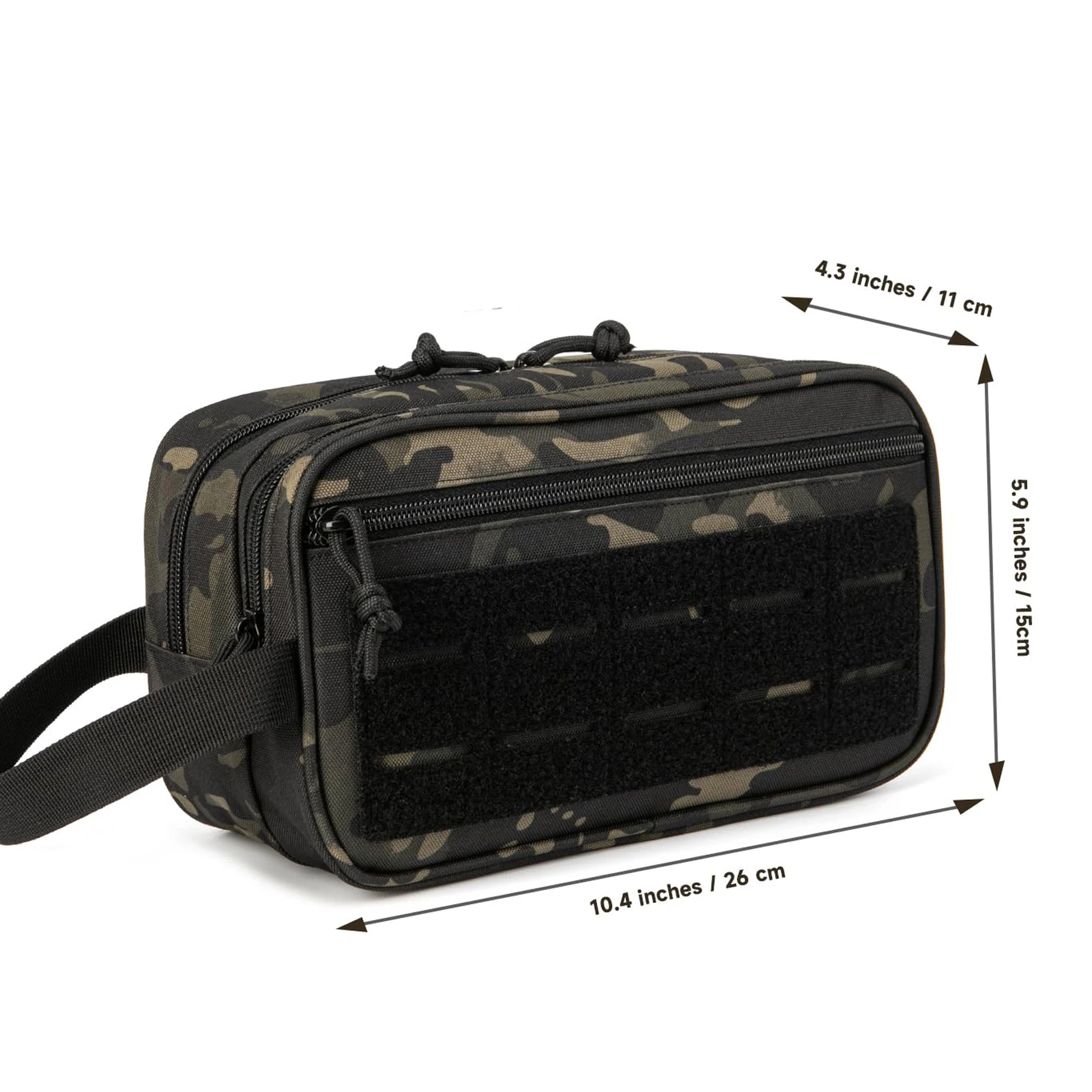 Men\'s Toiletry Bag Modular Accessory Bag EDC Small Bag Waterproof Compartment with Small Dopp, Shower Supplies and Hygiene Produ