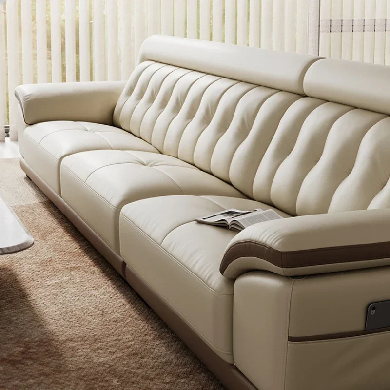 #3 Seater Living Room Sofa Xxxl Designer Relaxing Luxury Nordic Large Double Sofa Library Room Decor Mueble Italian Furniture