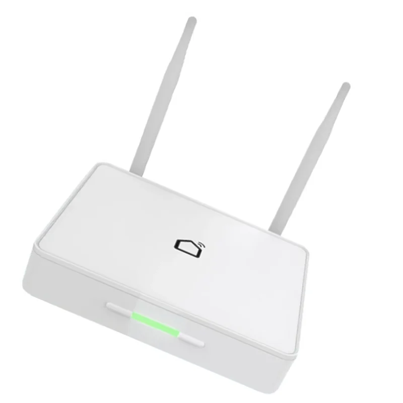 A99E-RJ45 Gateway Tuya Zigbee 3.0 Smart Home Hub Modalitàrm moderno con segnale migliorato Funziona a tutti i piani tramite l'APP Smart Life