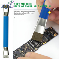 Anti-Static ESD Safe Double Headed Brush Circuit Board Repair for IC Chip PCB Welding Mobile Phone/Computer Mainboard Cleaning