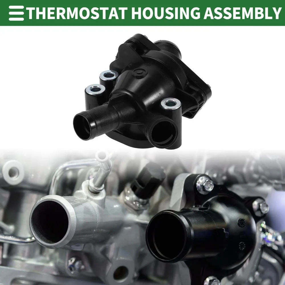 31319606 Thermostat Engine Coolant Thermostat Assy for Volvo XC60 S40 S60 J60F, Aluminum Alloy or Plastic
