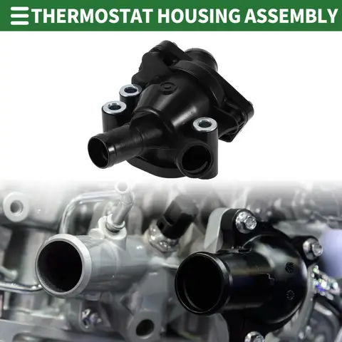 31319606 Termostato del liquido di raffreddamento del motore Termostato per Volvo XC60 S40 S60 J60F, lega di alluminio o plastica