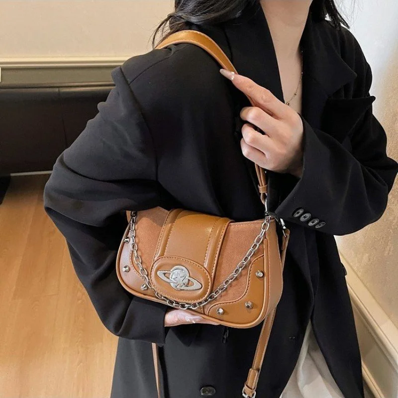 

Высококачественная женская сумка-мессенджер из кожи с цветочным узором, модный пригородный дизайн и шикарный парижский вид ​