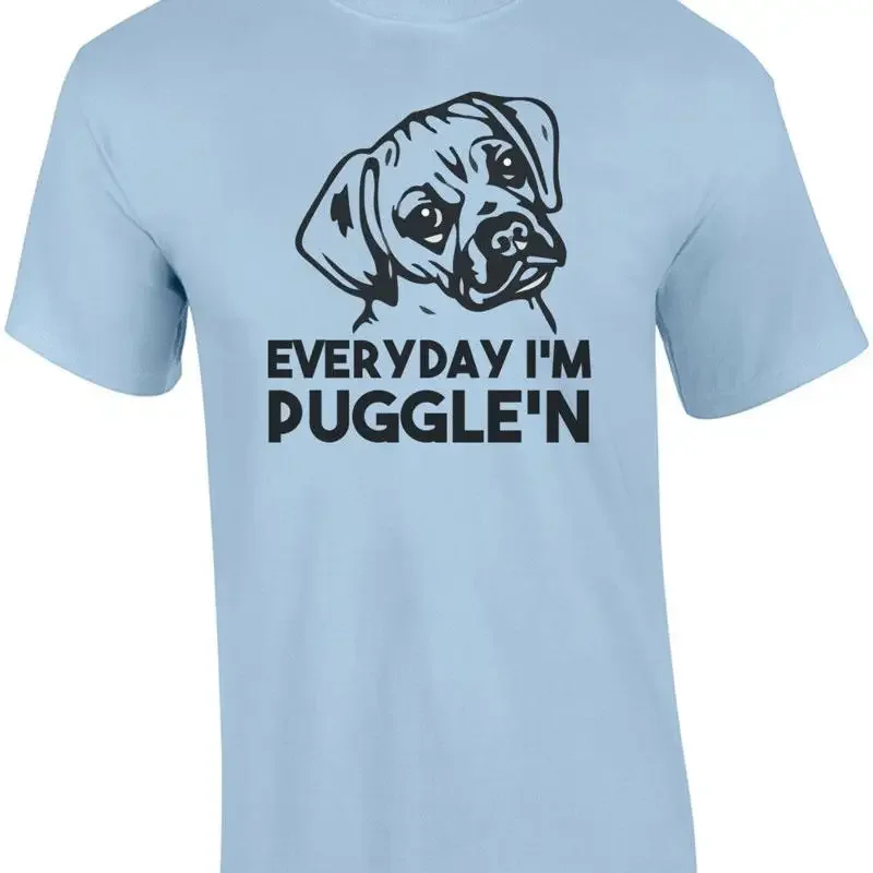 Everyday I'm Puggle'n - Puggle T-Shirt