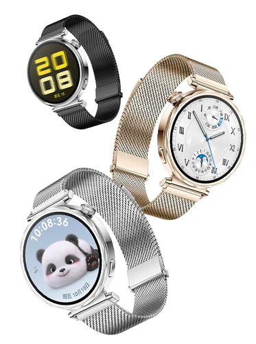 Imagen 2 del producto Correa de Metal mejorada oficial adecuada para Huawei Watch GT5pro 42mm pulsera milanesa para Huawei GT4 GT5 41mm