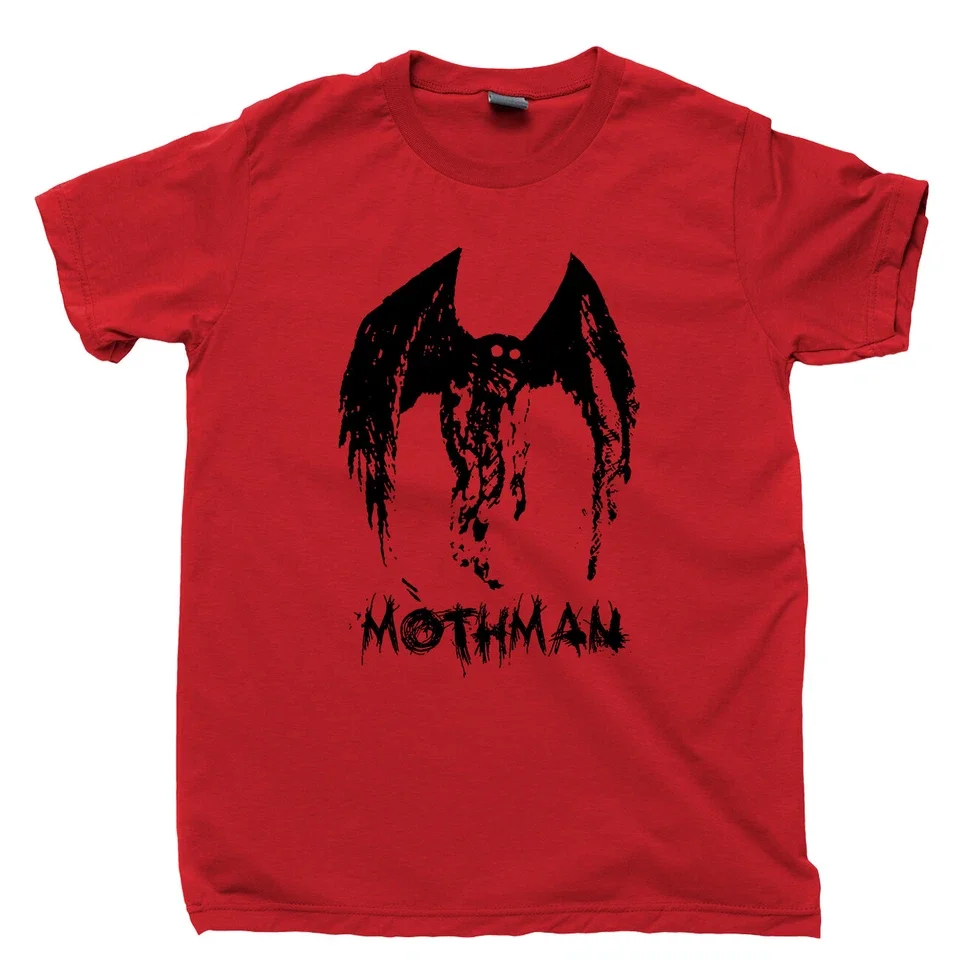 Mothman T Shirt UFO Alien Monster T Shirt Tee Women Men Cotton Summer Oversize Vintage Streetwear Casual Trendy Oversized