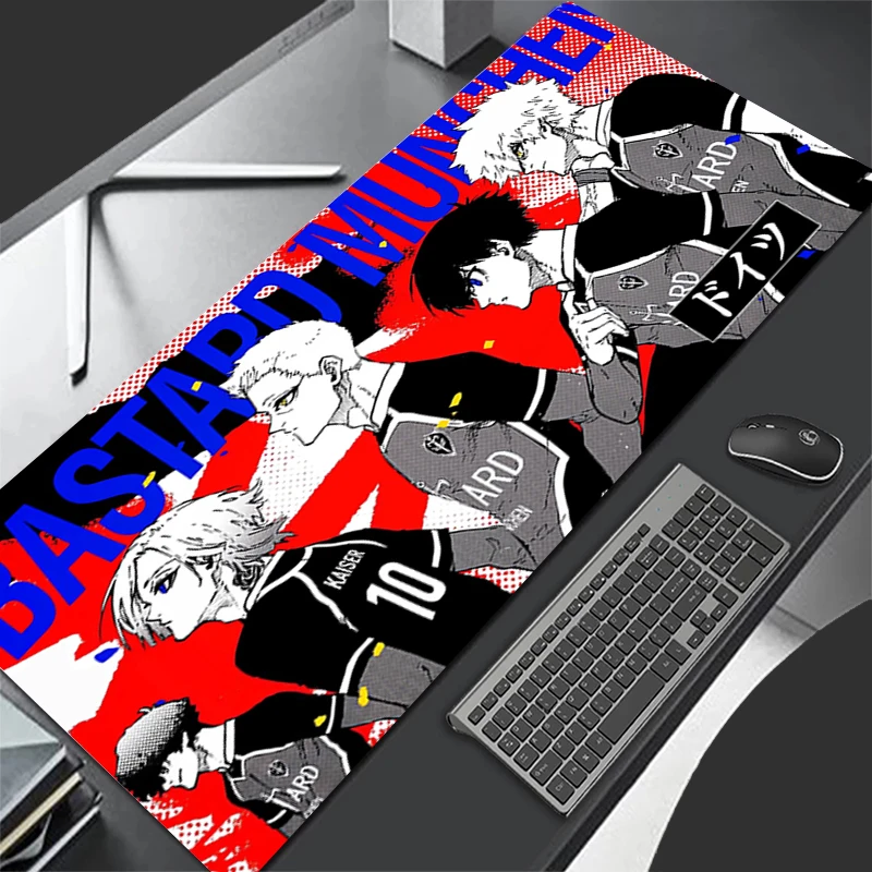 

Mousepad Pattern Game Pad Rubber HD Mouse Pad PC Accessories Desk Mat Non Slip B-blue Lock Office Table Mat Gamer Keyboard Pad