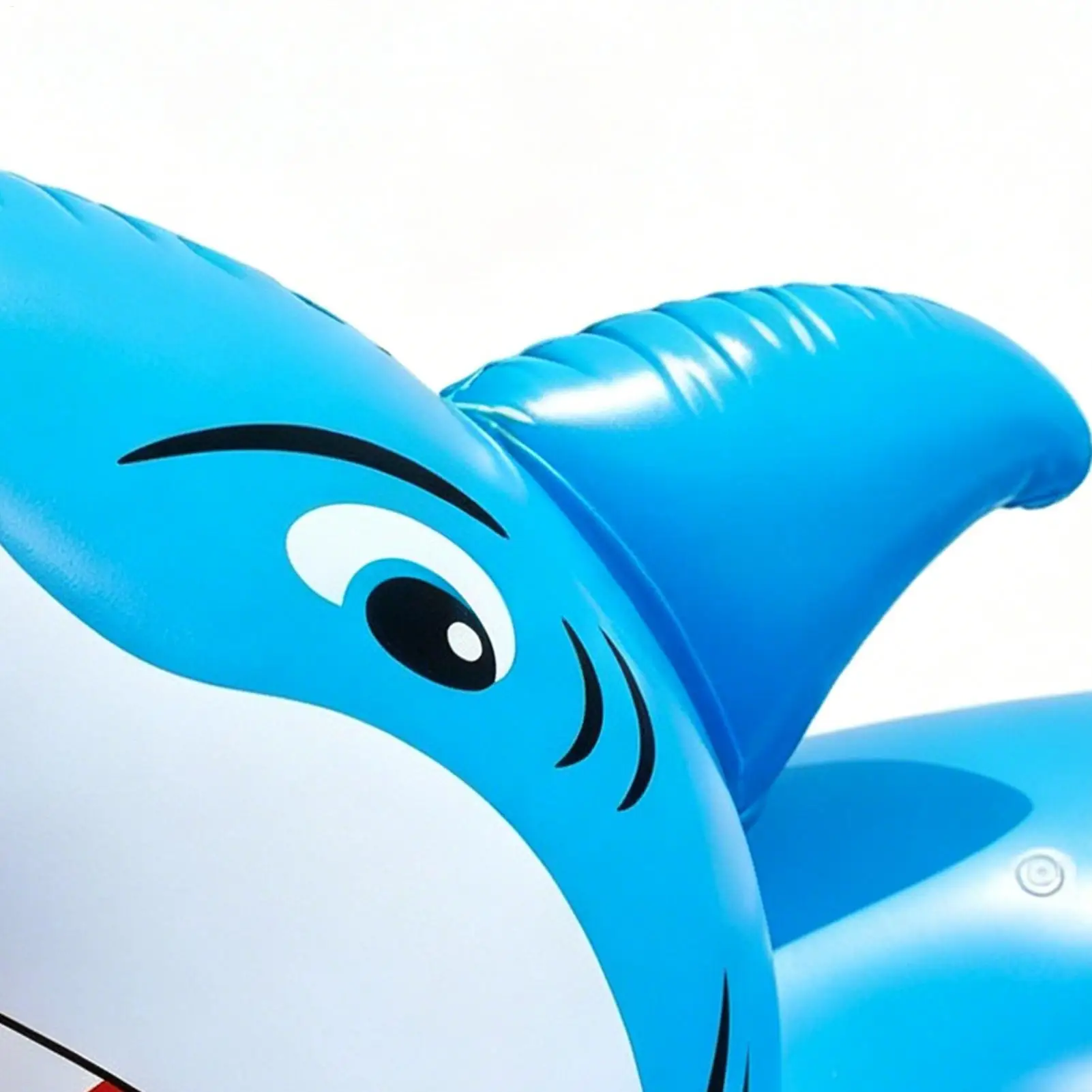 Adult Pool Float Shark Inflatable Swimming Tube Ring Toy Summer Tanning Water Floating Lounge For Women Men Summer Vacation