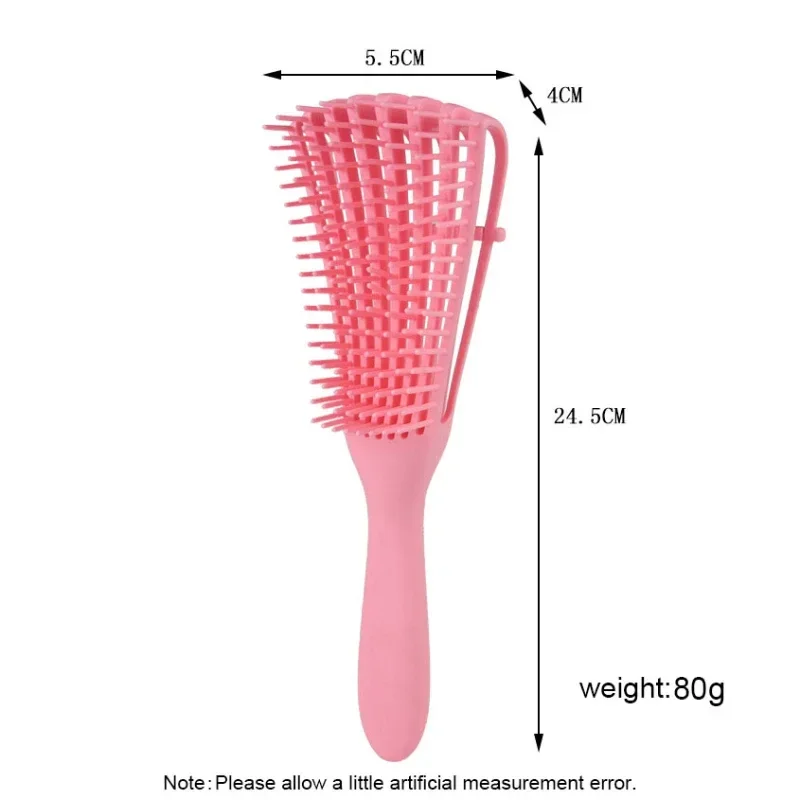 女性用角質除去コーム、もつれ防止プロフェッショナルコーム、頭皮マッサージコーム、タココーム、本物の髪のウィッグ専用