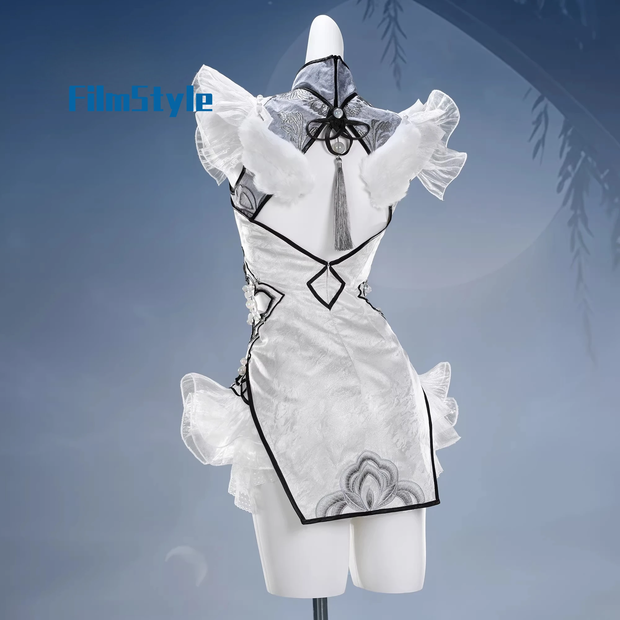 

Game Naraka: Bladepoint Yin Ziping Cosplay Costume Uniform Halloween Carnival Party Christmas Play Role Clothes Clothing