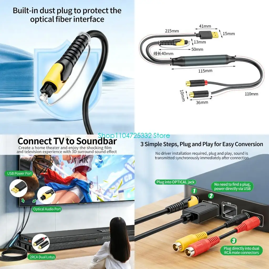 P5EA Permanent Fiber Material For 3.5mm Connection Cord For Television And Speaker