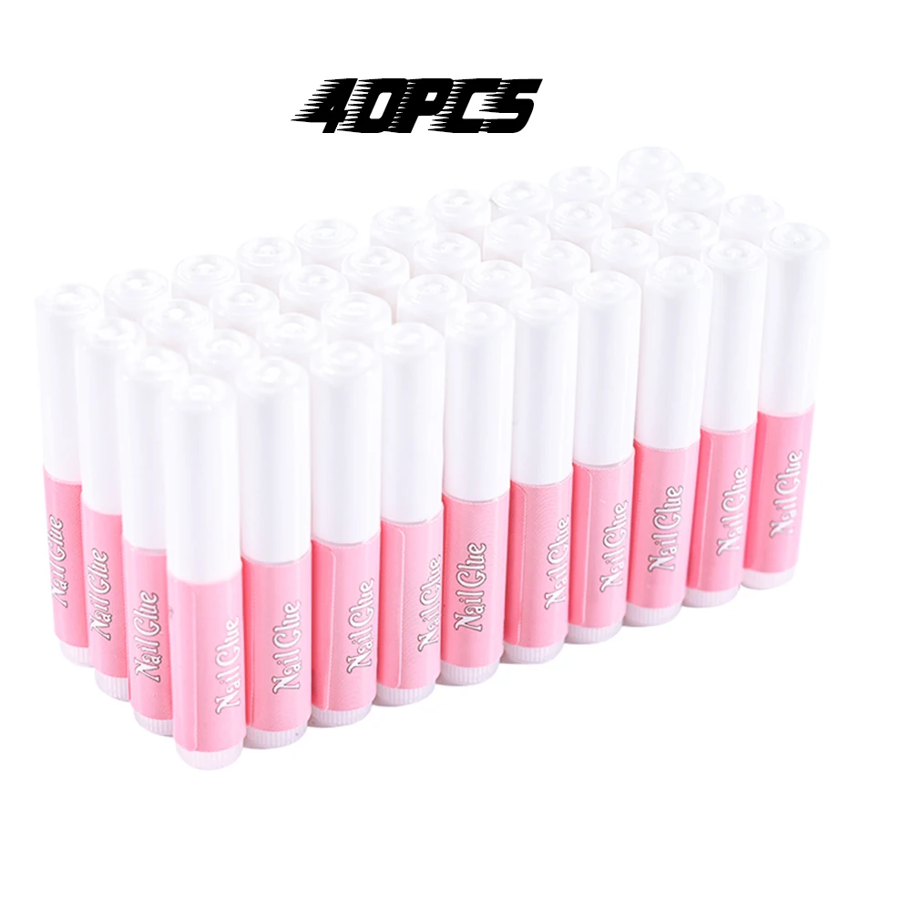 10/100 Stück superstarker Nagelkleber für Acrylnägel, zum Aufdrücken der Nägel, professioneller Nagelkleber, Nagelspitzenkleber, langlebiger Kleber