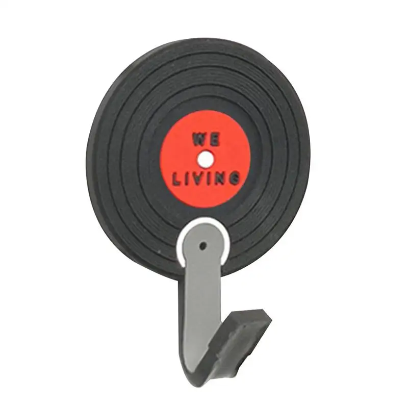 Magnet Hooks Retro Record Rust Proof Magnetic Wall Hooks Heavy Duty Magnetic Hooks For Refrigerator Fridge Magnetic Wall Hooks