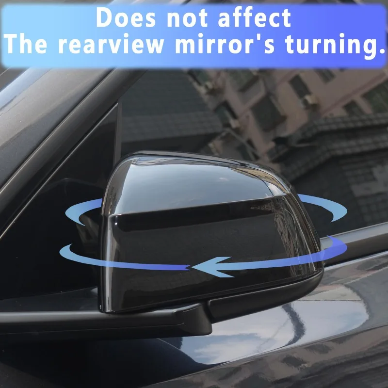 For Tesla Model Y Juniper  Launch 2025 Car Paste Side Door Mirror Cover Auto Exterior ABS Sides Rearview Cover Carbon Fiber