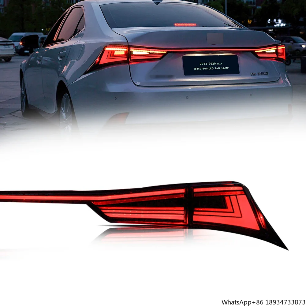 New Design Tail Lamp With Trunk Lamp For Lexus IS250 IS300 IS350 Tail Light 2013-2020 year Taillight