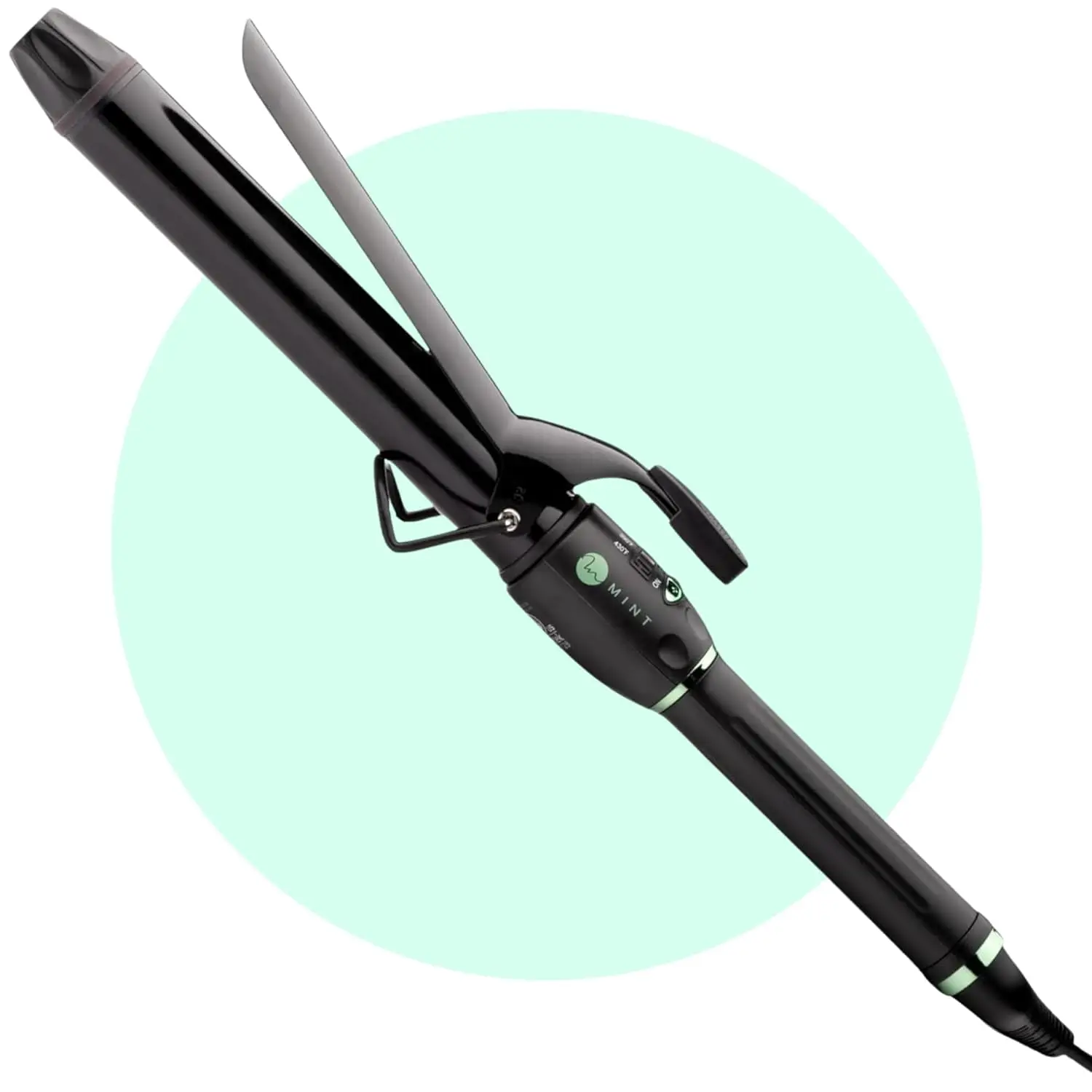 

Extra Long Ceramic Curling Iron with Dual Heaters for Medium to Large Curls, Travel-Ready Dual Voltage