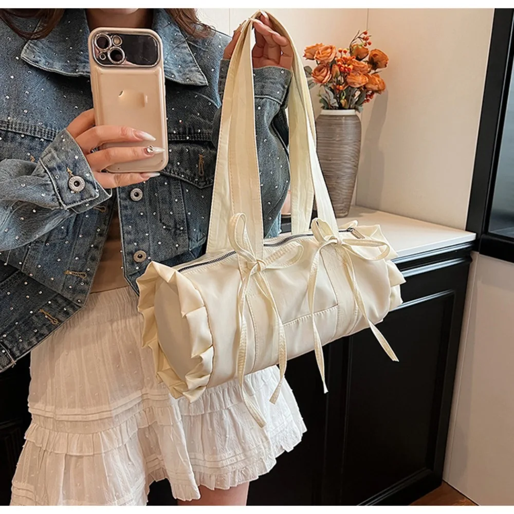 

Trendy Canvas Bag 2024 Sweet Casual Underarm Bag Commuting Bag Party