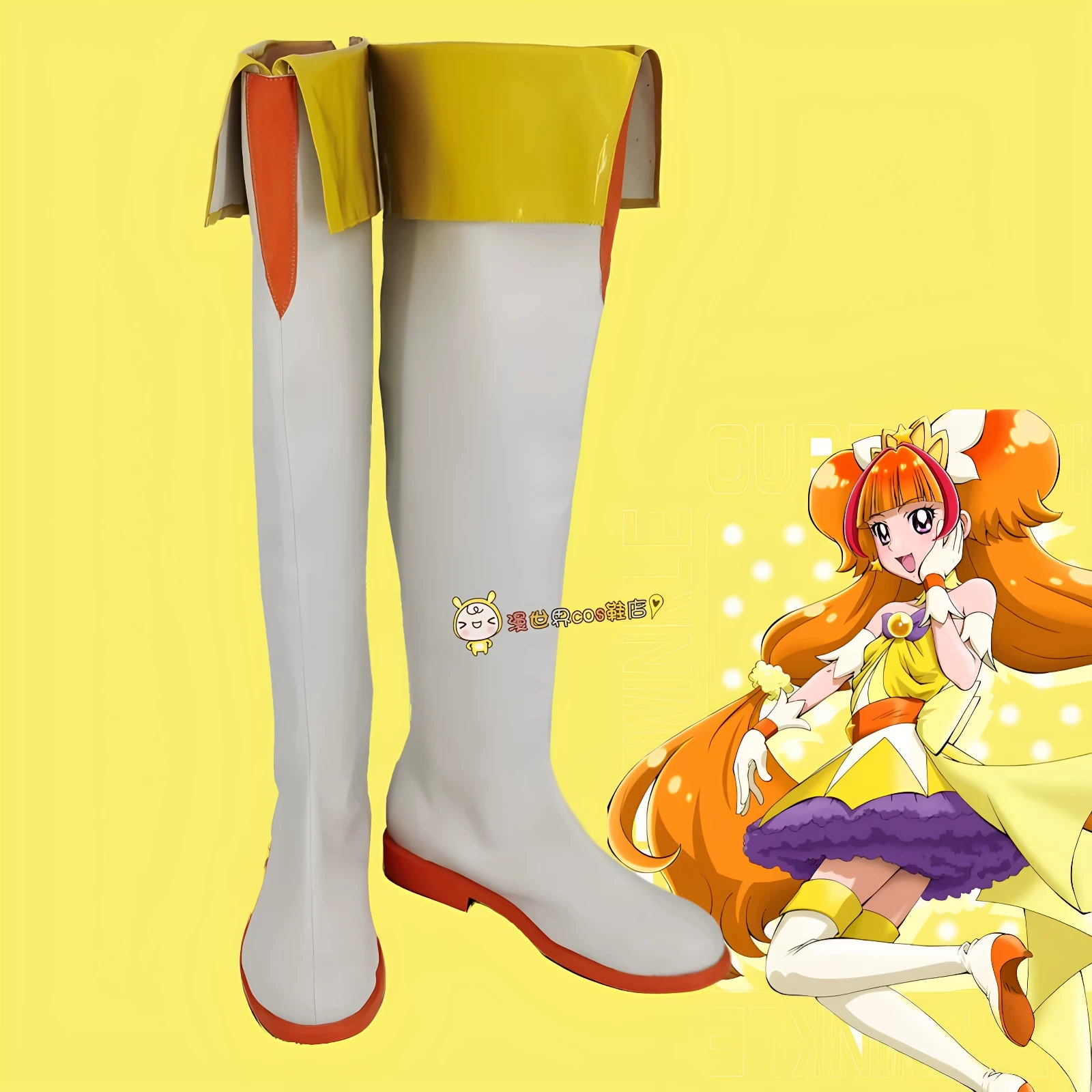 Cure Twinkle Kirara Amanogawa Cosplay Shoes Go!Princess Pretty Cure Halloween Carnival Party Christmas Costume Accessories Props
