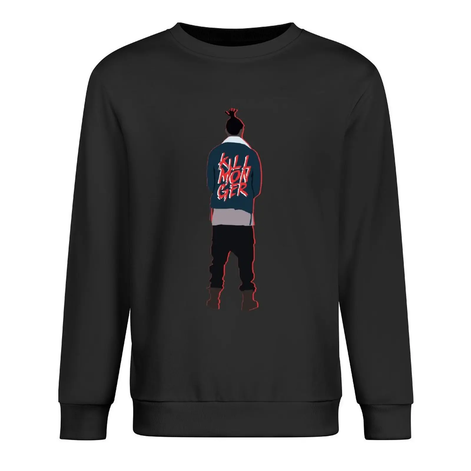 

Erik Killmonger Pullover tracksuits men's clothes japanese style autumn oversize sweatshirt