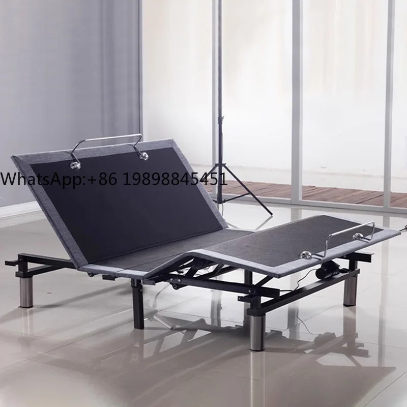 

Modern Furniture Wireless Remote Usb Charging Okin Motor Twin XL Massage Electric Adjustable Bed Frame