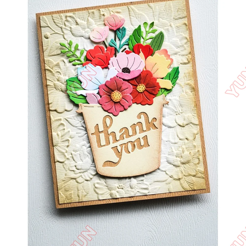 

2025 New Cheery Happy Birthday Thank You Script Metal Cutting Dies Mouse Dachshund Dog Cut Die Set DIY Make Card Light Stencils