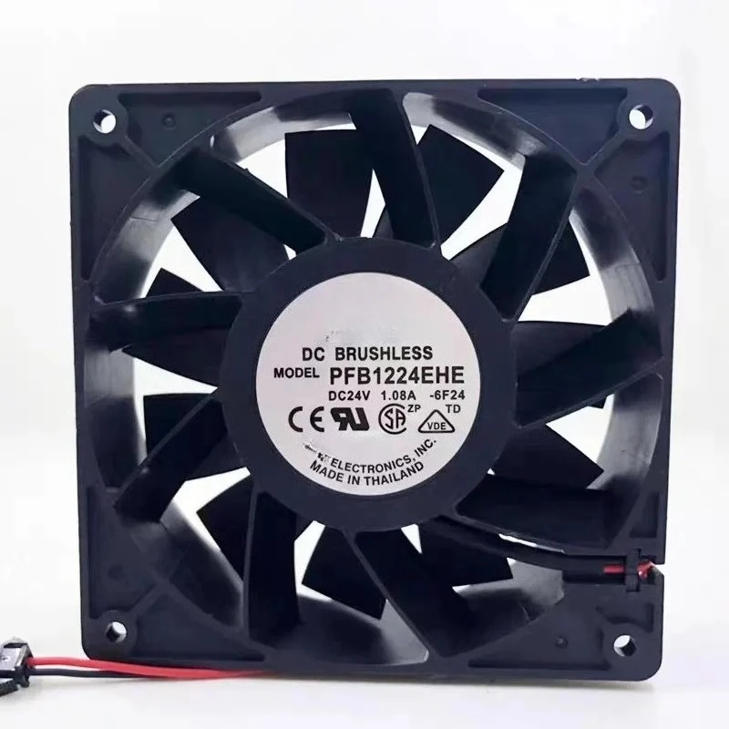 

Brand New Original PFB1224EHE 6F24 DC 24V 1.08A 120x120x38mm 3-Wire Cooling Fan Fast Delivery