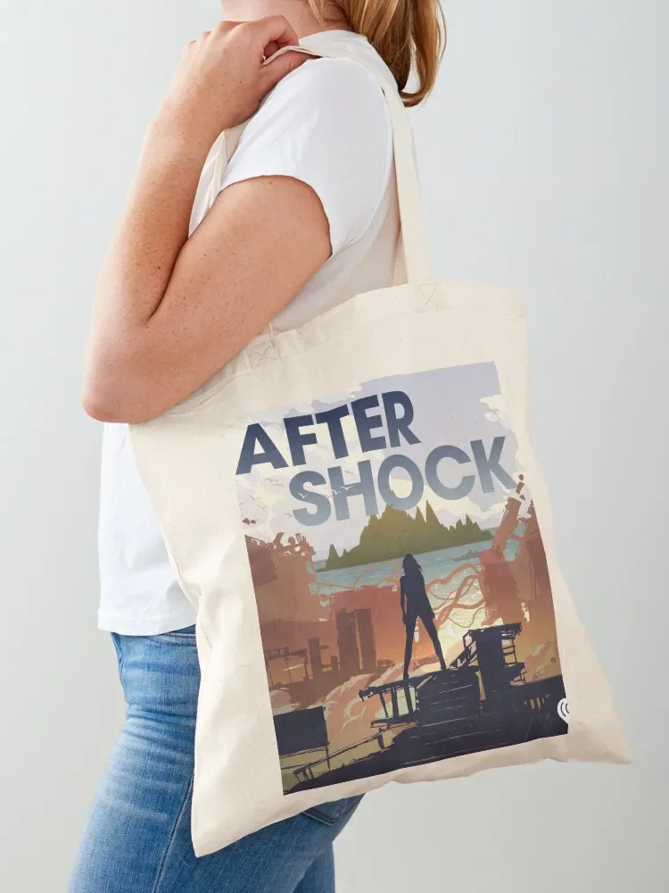 Aftershock Show Badge Tote Bag women bag Custom bag Beach