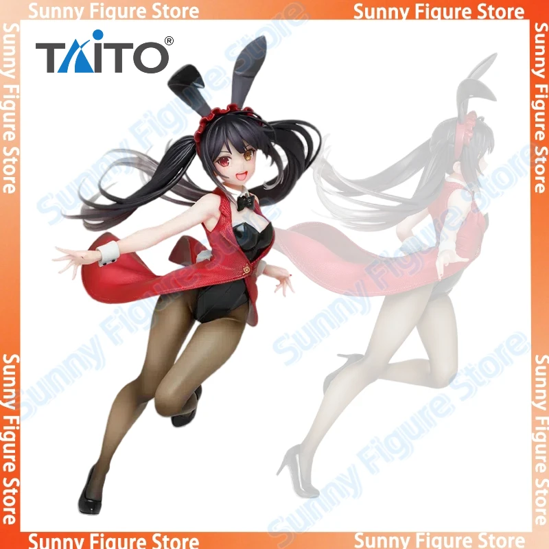 

In Stock TAITO Date A Bullet Coreful Figure Tokisaki Kurumi Bunny Ver Desktop Cute Doll Kawaii Anime Figures Toys Models PVC