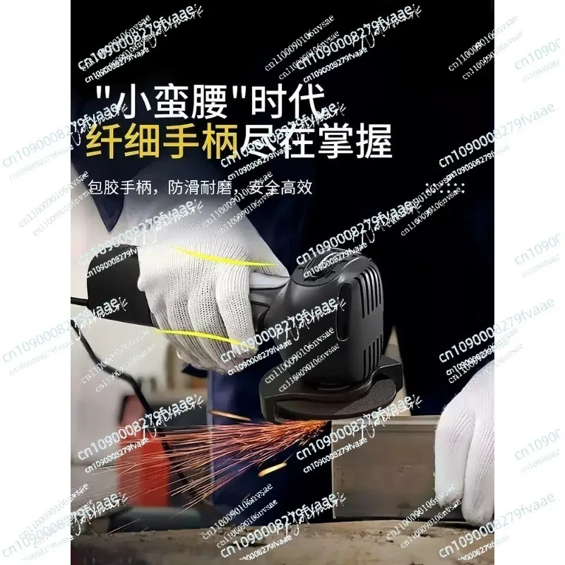 Mini Angle Grinder Lithium Battery Small Angle Grinder Super Small Grinder Polishing Machine Cutting Machine Handheld