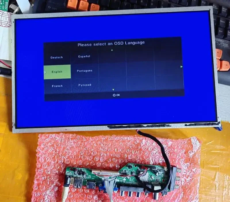 Le Hua VGA DVI HDMI Controller Board Kit – For LP173WD1 LCD Panel – 1600x900 17.3" DIY