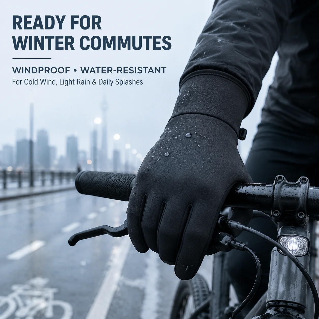 Winter Cycling Gloves Men Wome - Winter Cycling Commute ulasan dan harga
