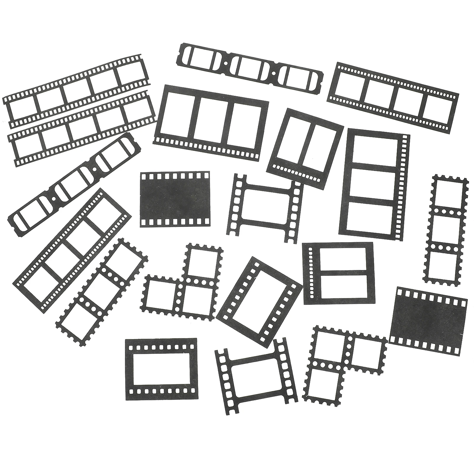 

40Pcs Pressed Flower Cutout Paper Lace DIY Craft Material for Scrapbooking Diary Decoration Vintage Paper Aesthetic Retro