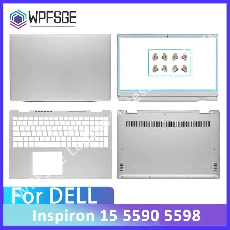 

For DELL Inspiron 15 5590 5598 Original NEW Laptop LCD Back Cover Case/Front Bezel/Palmrest Bottom Case/Top Cover/Hinges 039T35