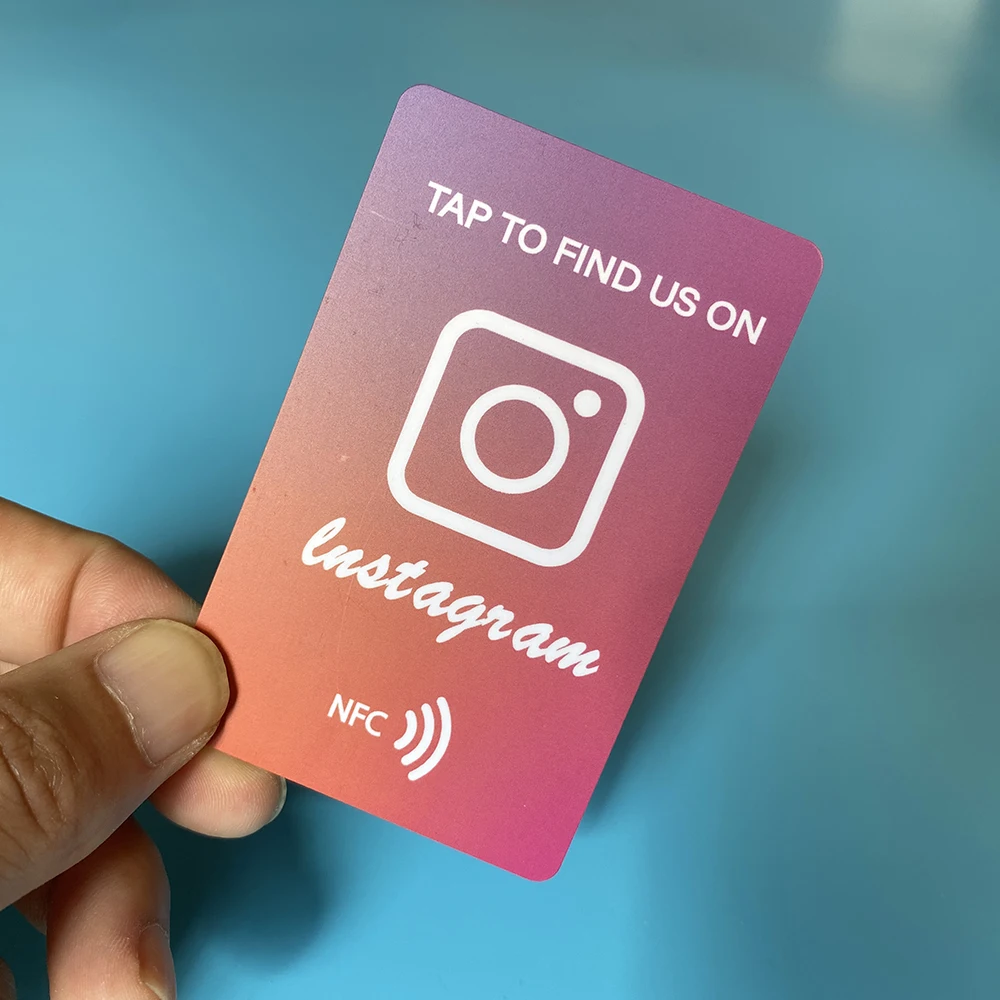 Tap to find us on Instagram Facebook Linked in Universal NFC Tap Cards Increase your Reviews Google Review Card