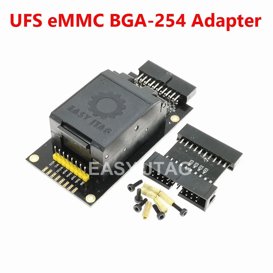 UFS BGA 254 Sockets Adapter for Z3X easy jtag plus box Z3X Easy-Jtag Plus BGA-254 2-in-1 eMMC/UFS Socket Adapter