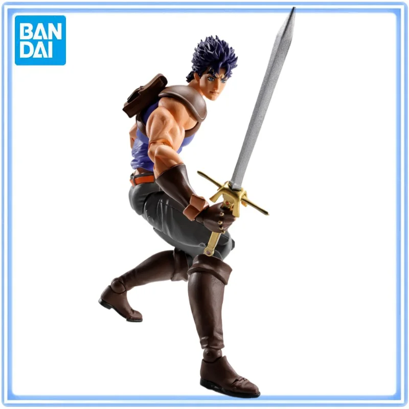 

Bandai Original SHFiguarts Figure Jonathan Joestar JoJo's Bizarre Adventure Character Active Joints Model Desktop Ornaments