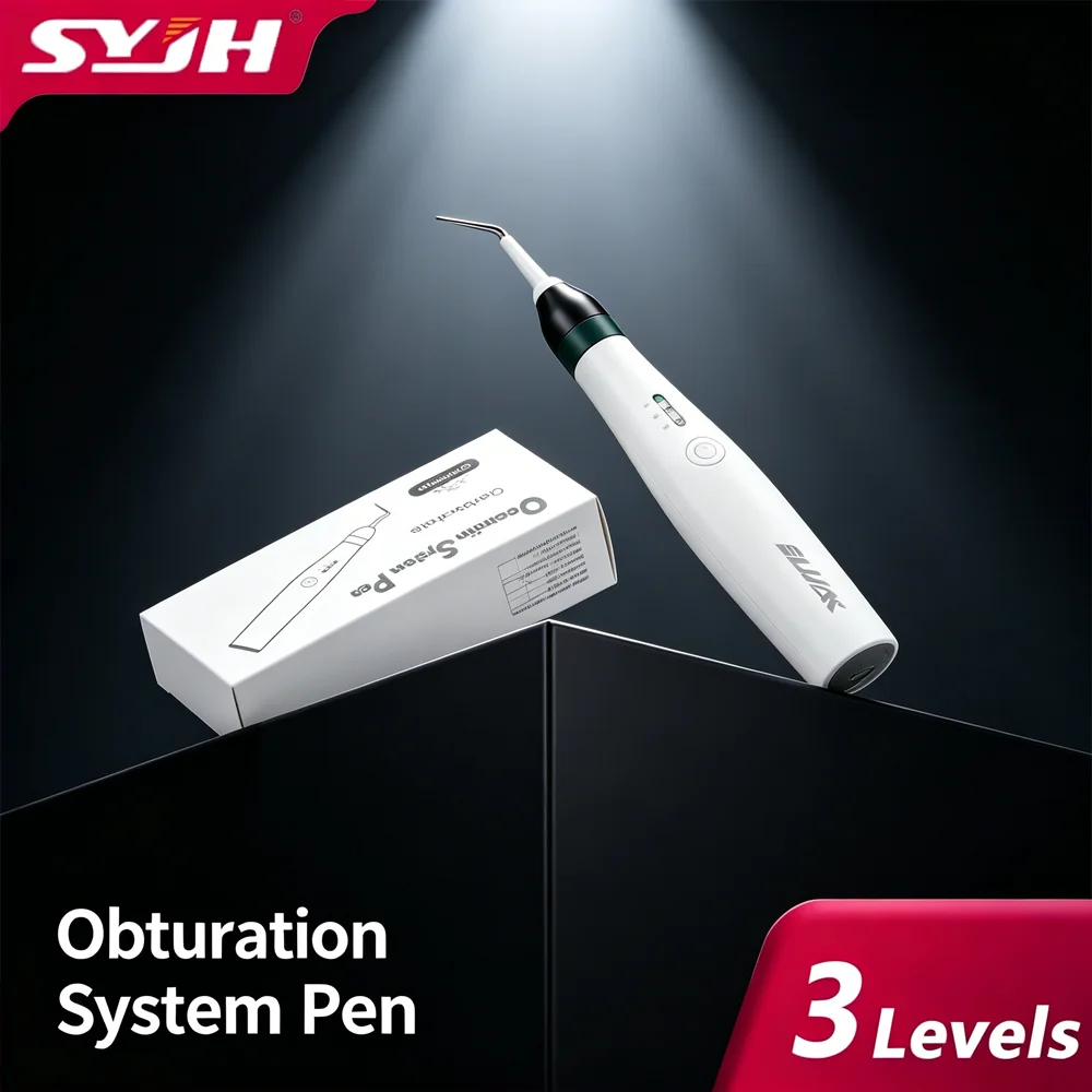 

0.3s Quick Heating Root Canal Heated Cutting Pen Rechargeable Dental Endodontic Tool Gutta Percha Obturation 2 Needles 3 Levels
