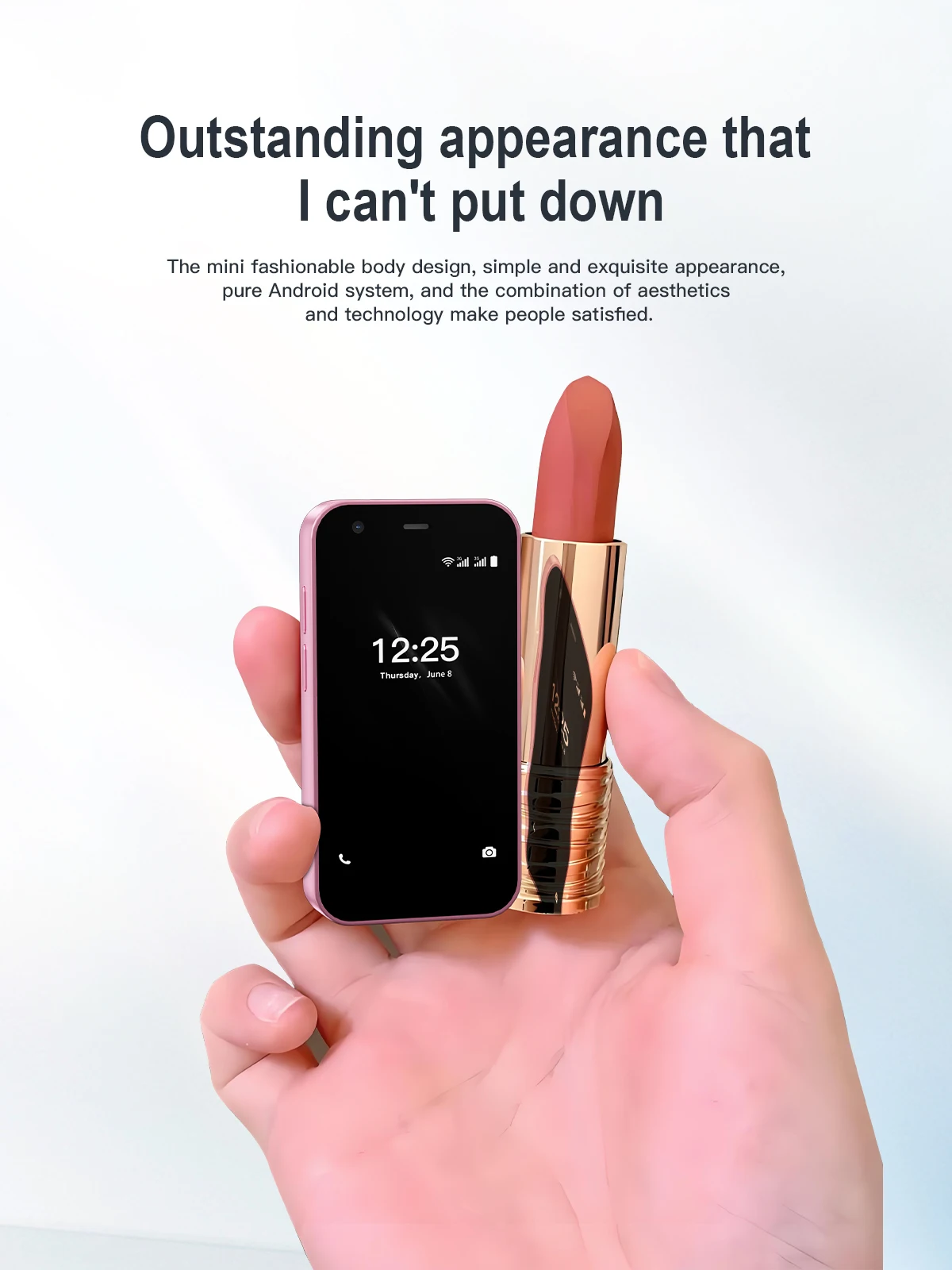 SERVO 15SE Super Mini Smartphone3G WCDMA Dual SIM Android System 2GB+16GB Play Store Wifi 3.0" Small Pocket Cheap Smart Phones
