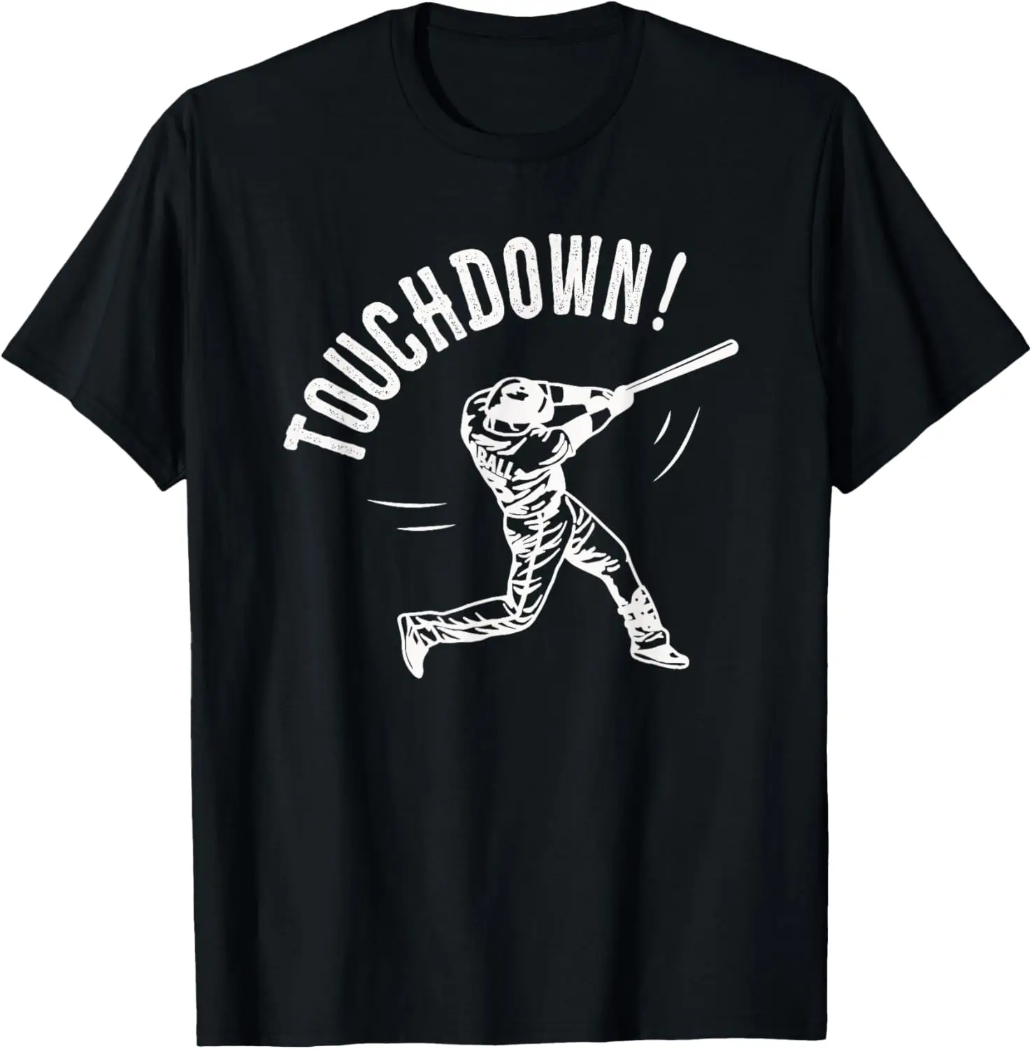 

Забавная бейсбольная футболка Touchdown